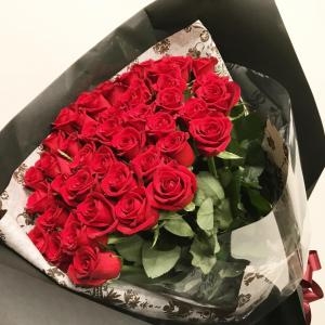 プロポーズの花束。赤い薔薇｜「花工房　浪漫」　（愛知県小牧市の花キューピット加盟店 花屋）のブログ